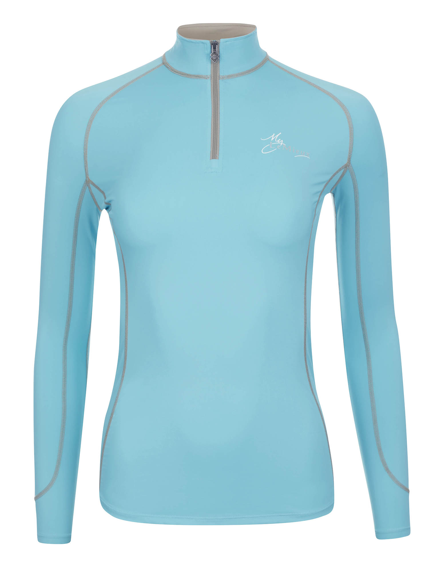 Lemieux Base Layer tekninen pitkähihainen, Azure 