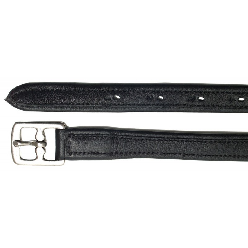 Jalustinhihnat nahkaa 21mm, nylon vahvike