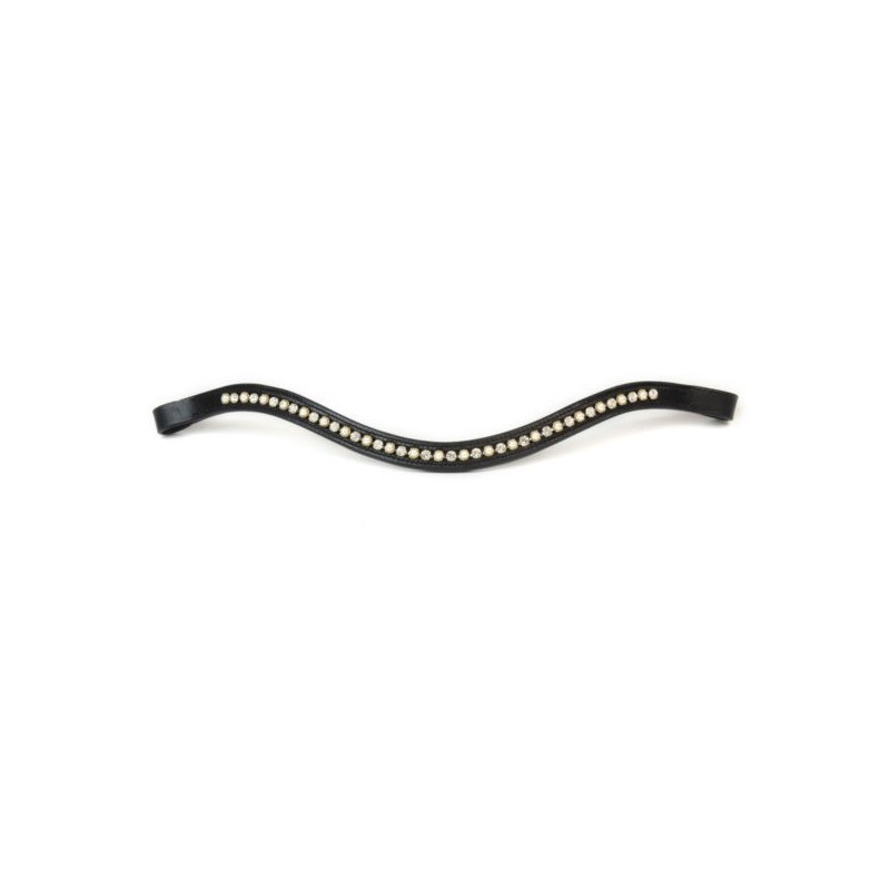 Bridle2fit Otsapanta Valkoisilla Kivillä Ja Helmillä