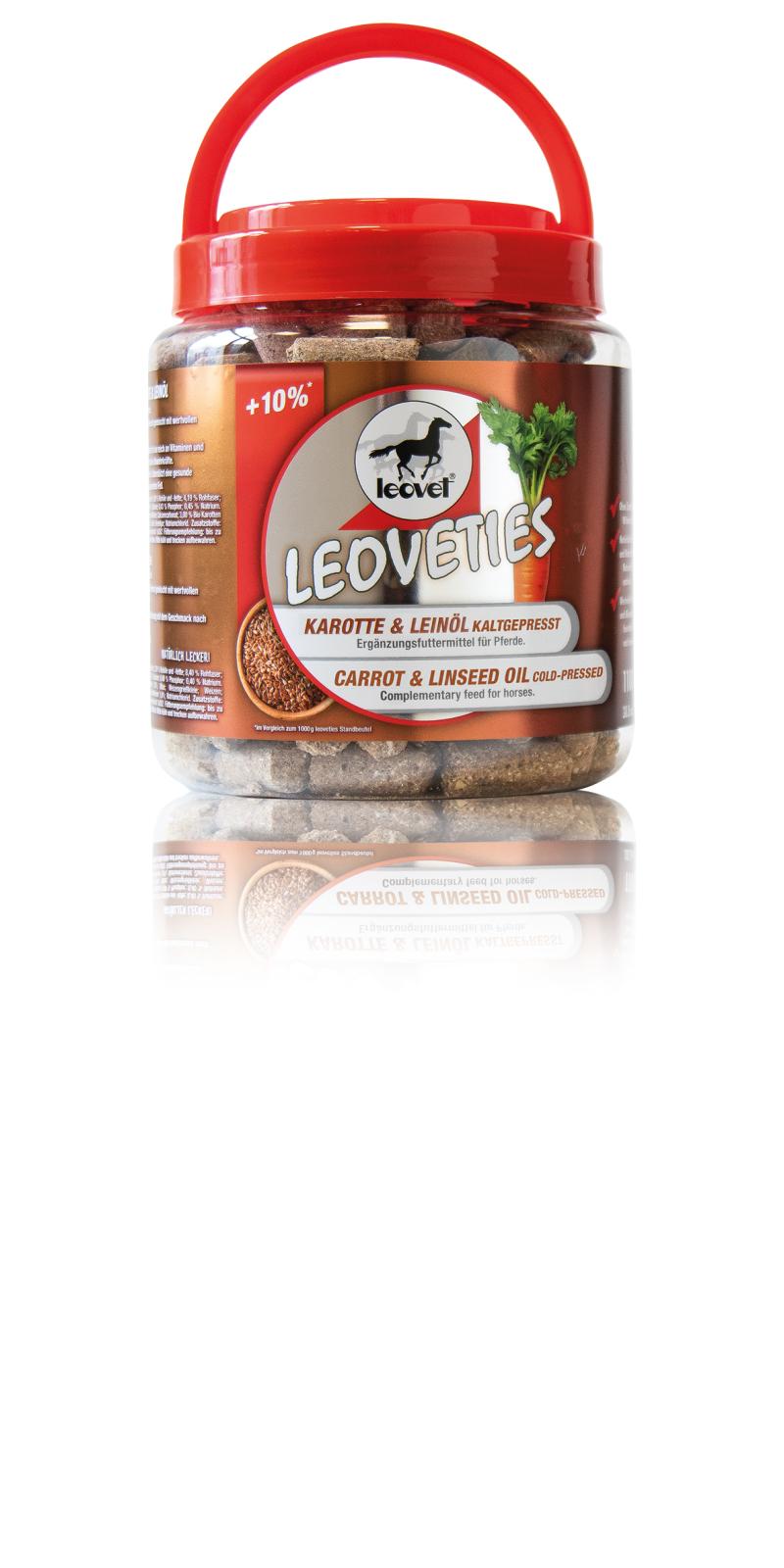 Leovet Leoveties Porkkanat ja Pellavaöljy namupalat, 1,1kg