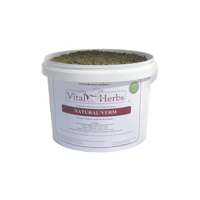 Vital Herbs Natural'Verm, 2.5 kg