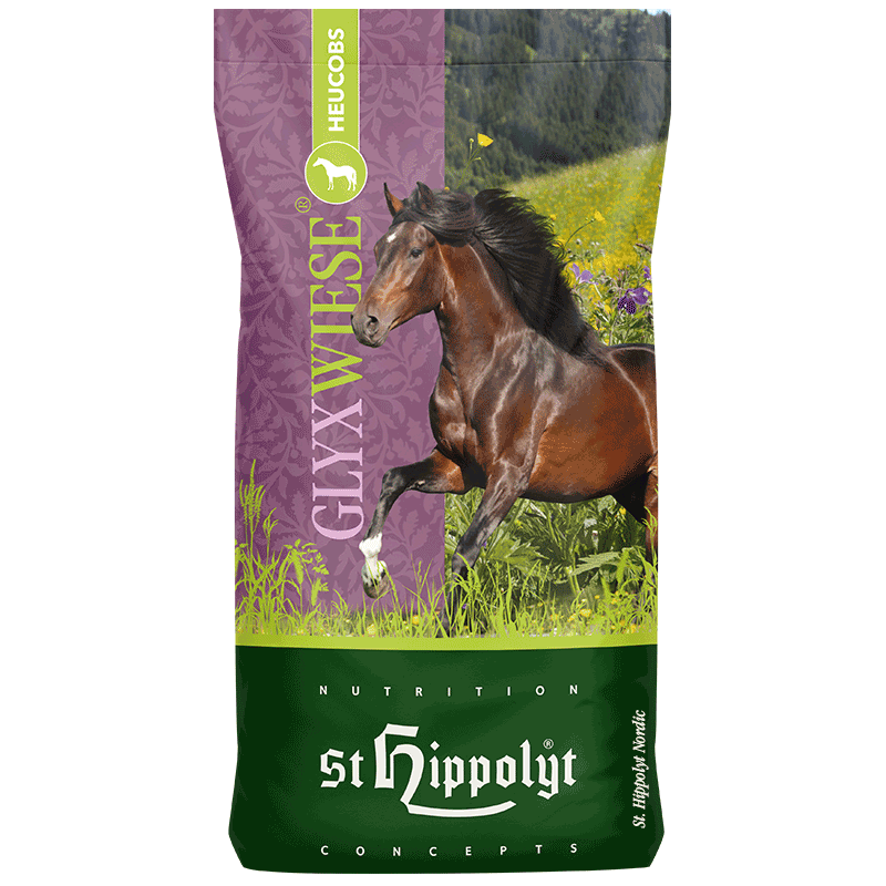St. Hippolyt GlyxWiese heinäpelletit 20kg 06/26