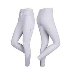 FP Tracy ratsastushousut, kokogrip, Valkoinen, 42