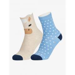 LeMieux Mini lasten sukat 2pr, Palomino ja Sininen